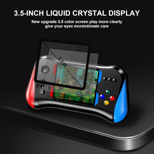 Consola portatil con ms de 500 juegos retro clsicos incorporados - X7M