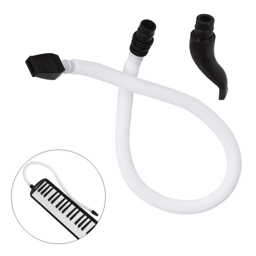 Boquilla de plstico para meldica, tubo flexible de 57cm de largo con boquilla
