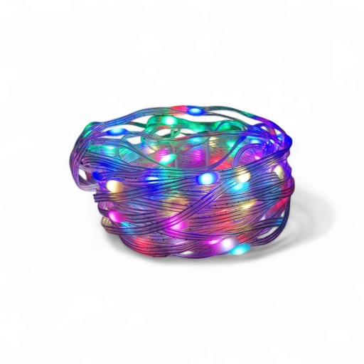 Tira/Guirnalda de luces LED USB con control remoto y Bluetooth de 10 metros
