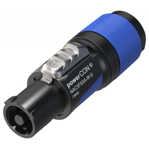 Conector PowerCON Neutrik NAC3FXXAWS para cables de 6 a 12mm
