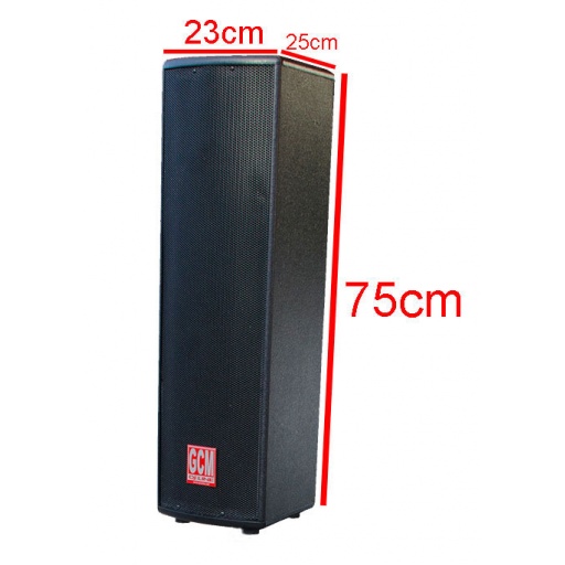 BAFLE 3 PARLANTES SATELITE CON BOCINA 150w  RMS GCM-212SAT