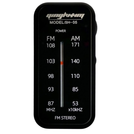 Mini radio AM/FM con auriculares SH-05