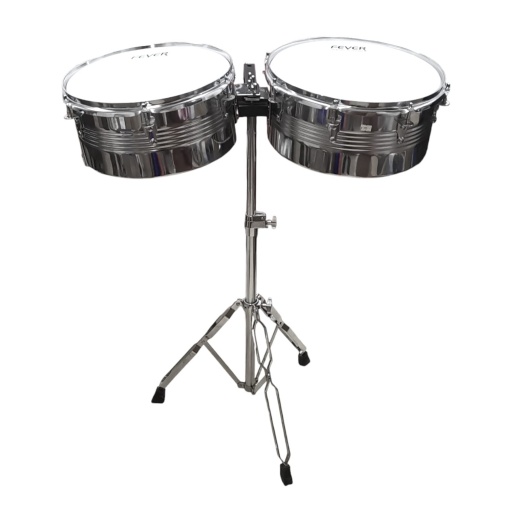 Juego de pailas met�licas FEVER 14" y 15" de excelente calidad