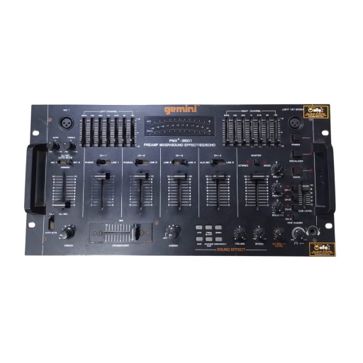 Mixer / Mezclador Gemini PMX-3501 Preamp Sound Effect EQ Echo - USADO