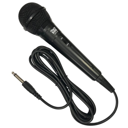 Micr�fono Din�mico para karaoke Power King GM-A3