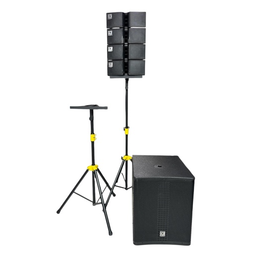 Sistema Array de Audio Profesional GCM PRO LINE GSS-18.4D