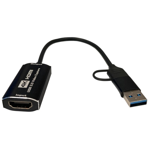 Tarjeta de Captura / Capturadora de Video HDMI 4K USB 3.0
