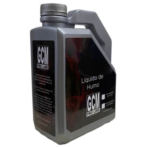 L�quido Premium para Maquinas Humo Bid�n Sellado 4.5 L GCM Pro