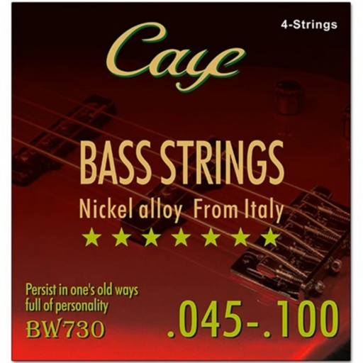 Encordado para bajo juego de 4 cuerdas ORPHEE CAYE Series BW730