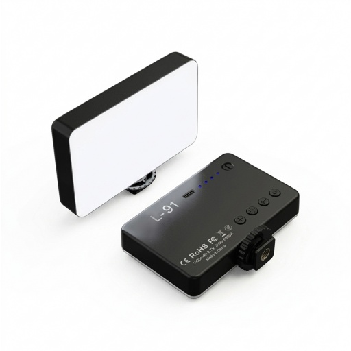 FOCO PARA CAMARAS DE FOTO FILMADORAS ILUMINACI�N DUAL COLOR LED-L91