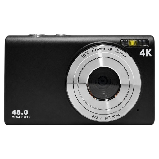 C�mara Digital 4K 48MP Pantalla 2.8" Zoom 16X