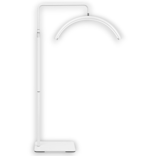 L�mpara LED Media Luna Profesional 36W con Tr�pode y Soporte para Celular - HD-M6X