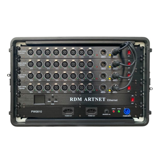 Nodo Artnet 8 Universos DMX hasta 4096 Canales