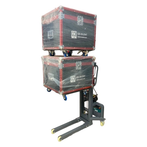 Montacargas Elevador El�ctrico Port�til 300 kg con Control Remoto Inal�mbrico - GCM PRO LINE MCE-300K