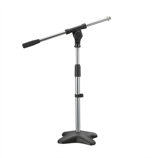 Soporte / Jirafa / Porta Microfono De Mesa Base Trebol GC047 Gcm Pro