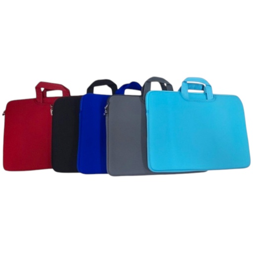 Funda bolso con cierre para notebook 15" en neopreno con asa