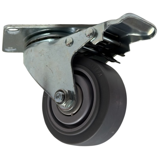 Rueda para Rack Case Anvil con freno REFORZADA PROFESIONAL Super Resistentes Gcm Pro