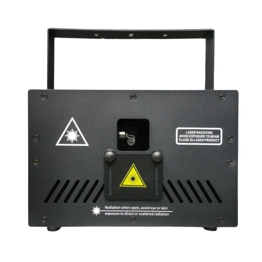 Laser 12W Full Color con Bluetooth Control App + ILDA + DMX - GCM-12K-BT