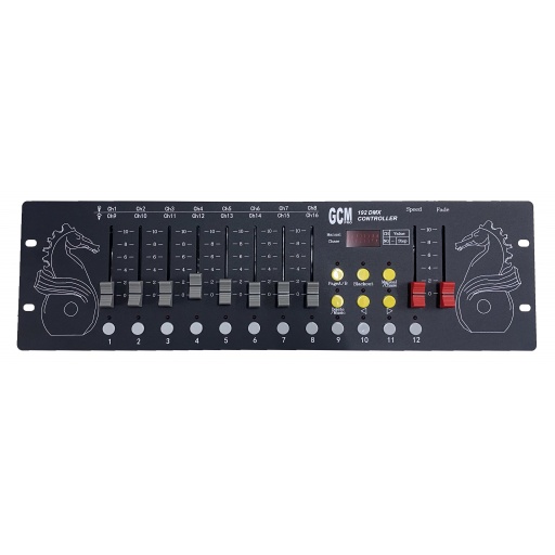 CONTROLADOR DMX GC-192NEW  PROGRAMACION RAPIDA GCM PRO