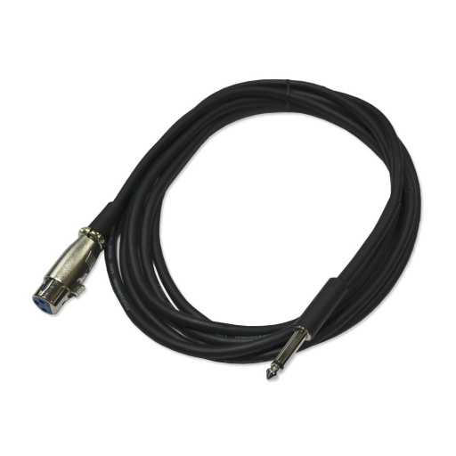 Cable de Canon Hembra a Plug 1/4 Mono 3 Metros Gcm Pro