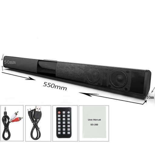 Home barra de sonido para tv bluetooth y linea control remoto GS