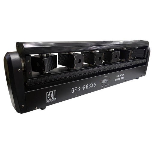 Barra Laser FAT BEAM 6 ojos Spider GFB-RGBX6
