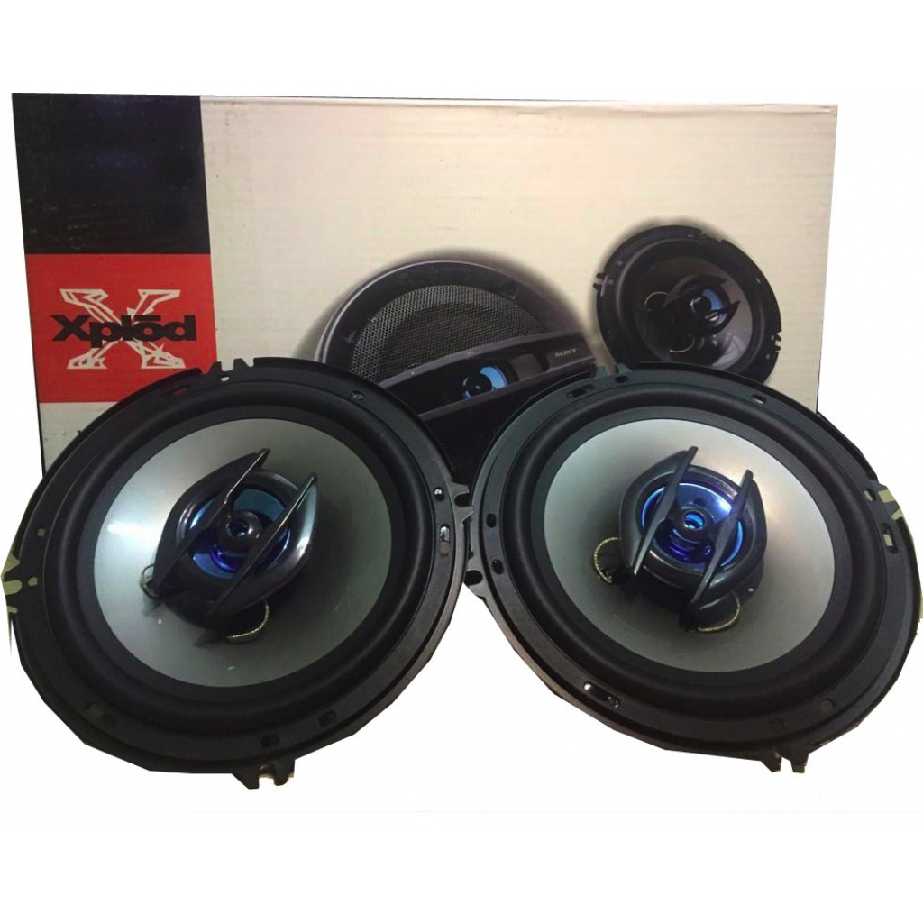 KIT 2 PARLANTES PARA AUTO 6" REDONDOS COAXIAL 2 VIAS 190W Audio