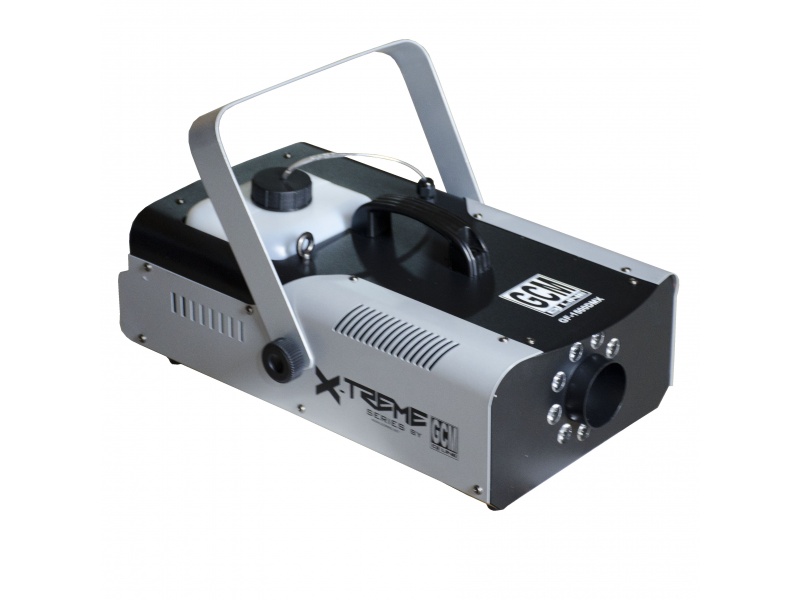 X-TREME Maquina de Humo LED de 1500W GF-1500DMX + Control Remoto + DMX512 - GCM Pro