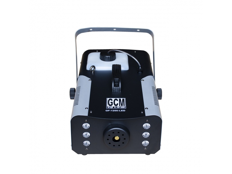 X-TREME Maquina de Humo LED de 1200W GF-1200W-LED + Control Remoto GCM Pro