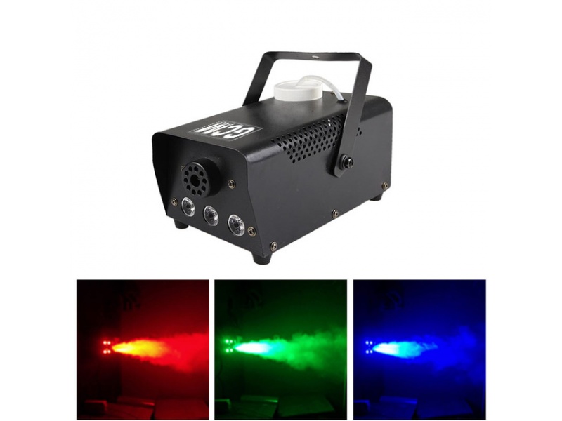 X-TREME Maquina de Humo LED de 400W GF-400W-LED + Control Remoto GCM Pro