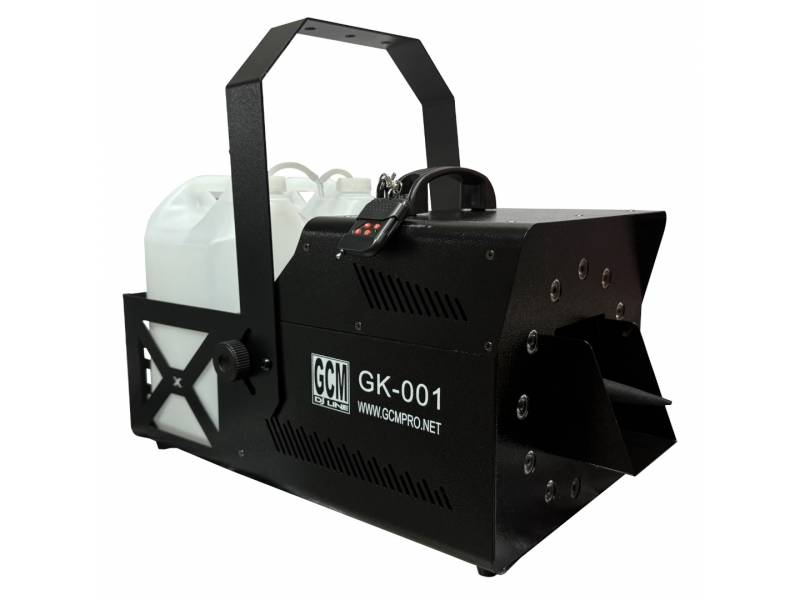 Maquina de Nieve 1100W GK001 12 LEDS RGB 3W Tanque 5L + Control Remoto