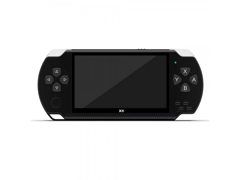 Consola de juegos portatil X6 4.3 pulgadas 8GB con 10.000 juegos integrados