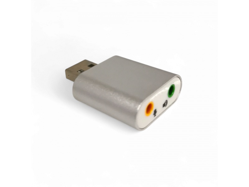 Tarjeta de sonido externa USB