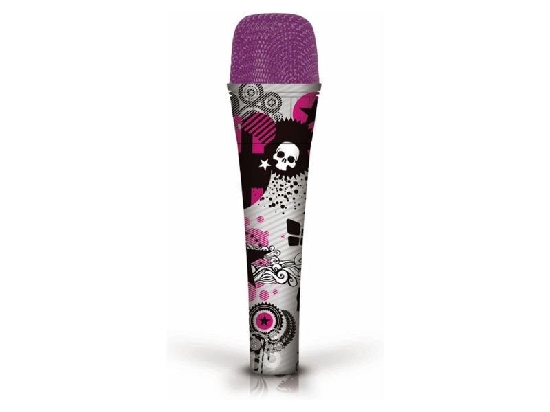 Micrfono de mano Jammin Pro Pink Graffiti