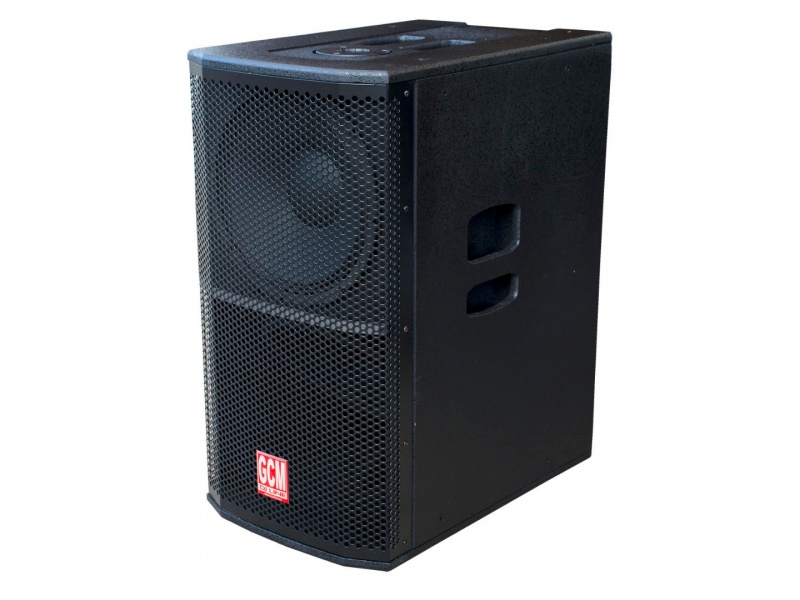 Sub Woofer 2x12 potenciado activo con DSP programable GCM-212 DJ Line