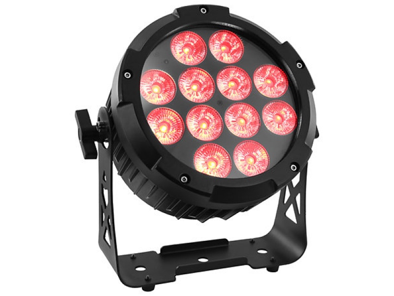 Preventa Par LED con bateria para Exterior 12x12W 6en1 LP-12IP GCM Pro Line