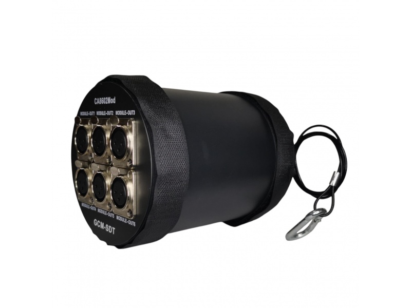 Amplificador de seal DMX con aislamiento elctrico de 6 canales GCM-SDT