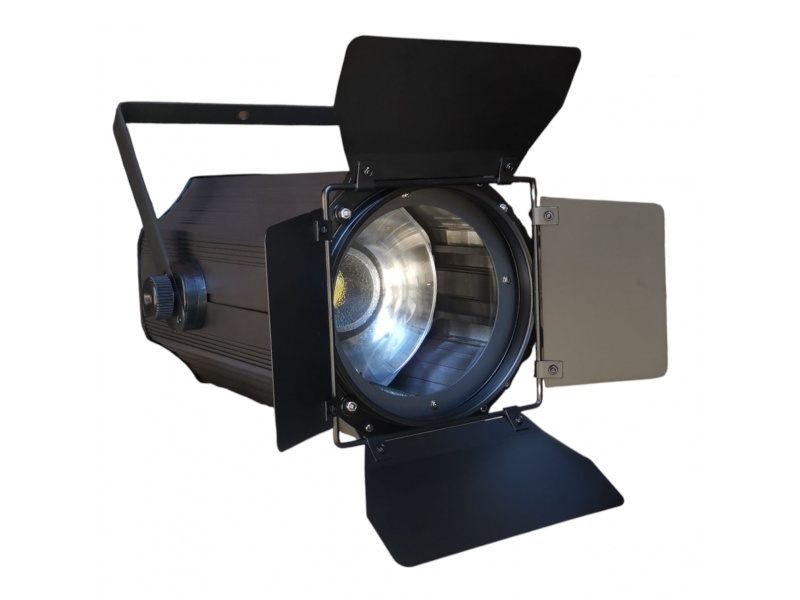 Fresnel Led COB 200W con ZOOM motorizado GCM PRO LINE GF-200W