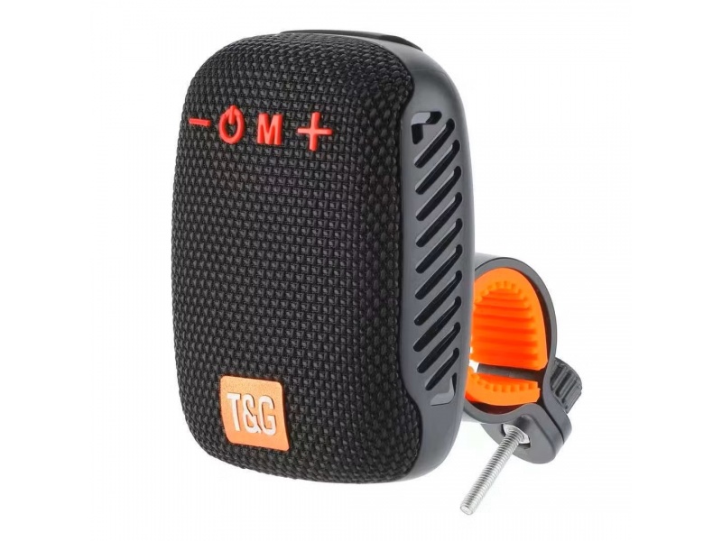 Parlante Portatil Bluetooth con funcin TWS y abrazadera para bicicleta T&G TG-392