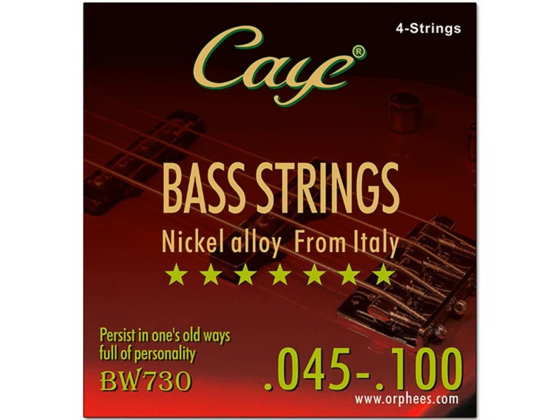 Encordado para bajo juego de 4 cuerdas ORPHEE CAYE Series BW730