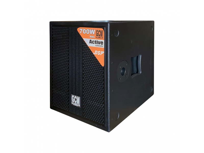 Sub woofer Activo 700W RMS Potencia Digital DSP GCM PRO GKX-12SD