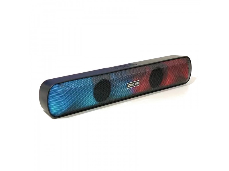 Parlante Barra de Sonido Bluetooth con Luces LED RGB - A33