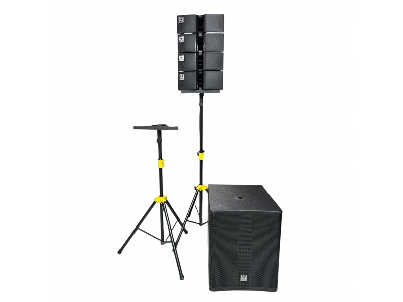 Sistema Array de Audio Profesional GCM PRO LINE GSS-18.4D