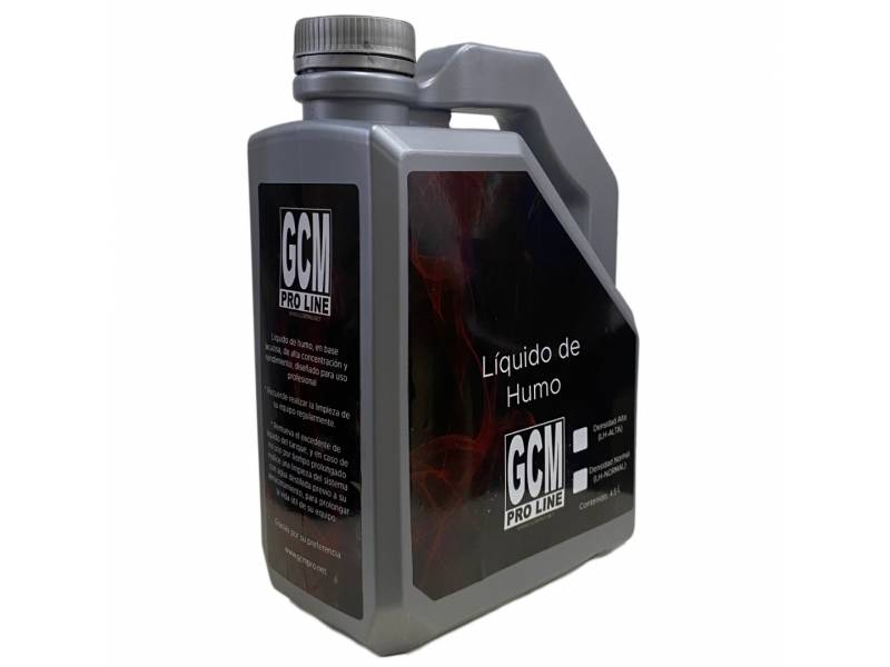 L�quido Premium para Maquinas Humo Bid�n Sellado 4.5 L GCM Pro