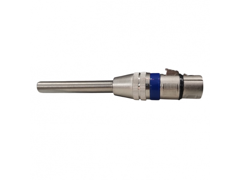 Conector Canon Hembra con resorte GCM PRO XLR-HR