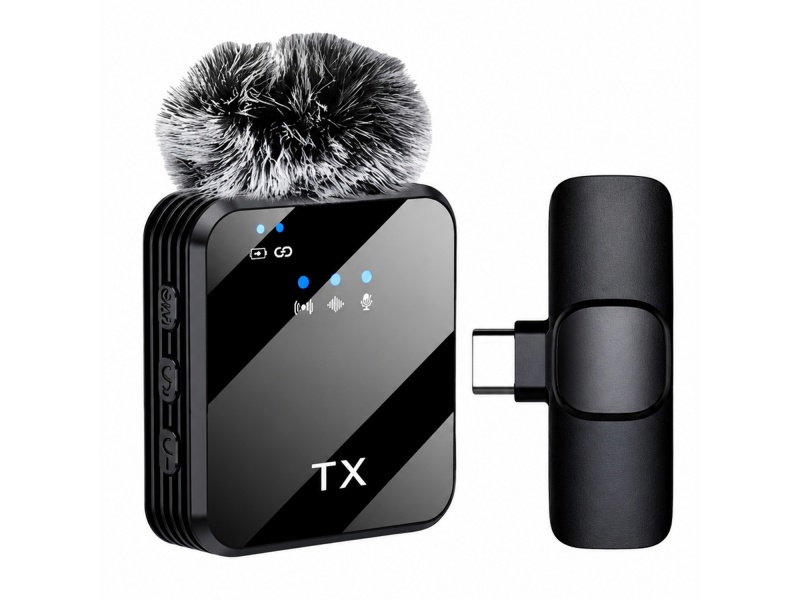 Micr�fono Inal�mbrico Bluetooth de solapa USB-C