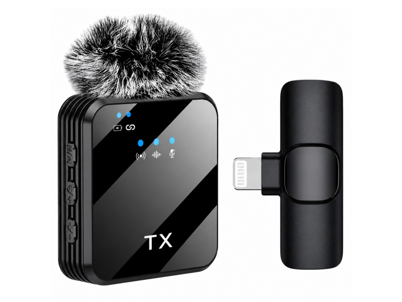 Micr�fono Inal�mbrico Bluetooth de solapa conexi�n compatible con Iphone