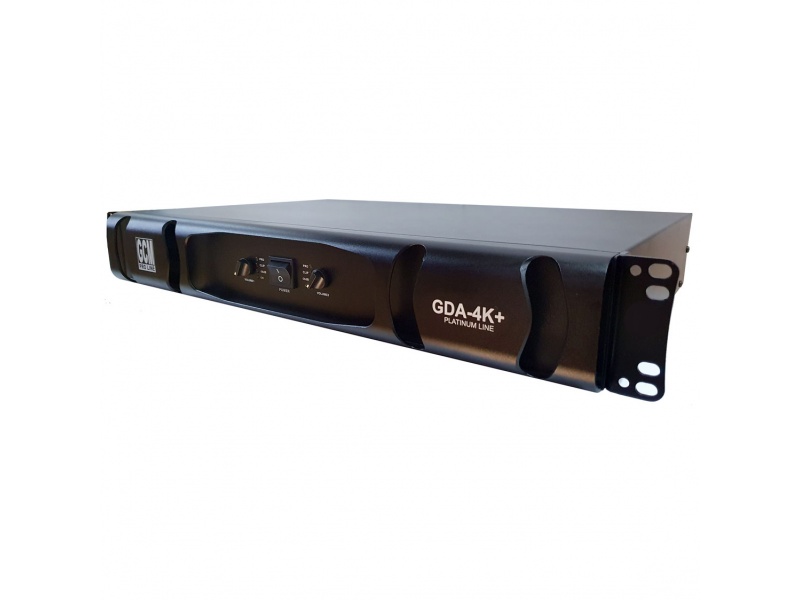 Potencia Digital 1900W x 2 GDA-4K+ Linea Platinum GCM Pro Line