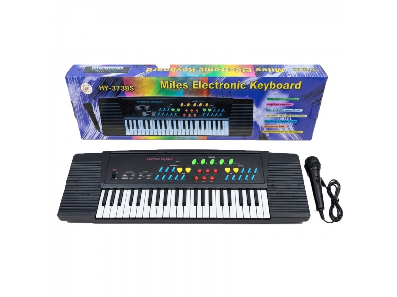 Teclado / Organo para ni�os 54 Teclas 8 Ritmos 5 Percisiones GQ-54KEY