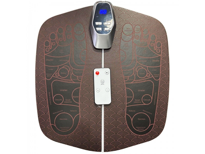 Masajeador de Estimulaci�n Muscular El�ctrica para Pies con Pantalla LCD - EMS